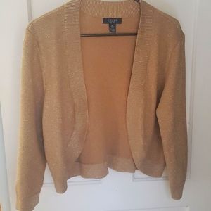 Gold cardigan